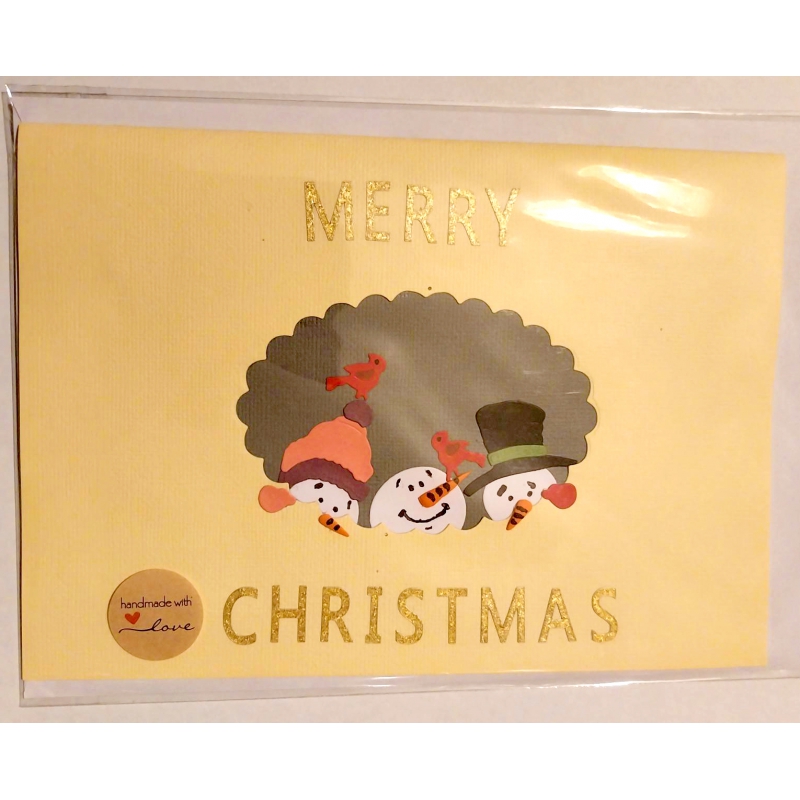 Snowman Christmas Card